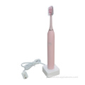 Escova de dente elétrica Sonic Travel Set caixa rosa adulto